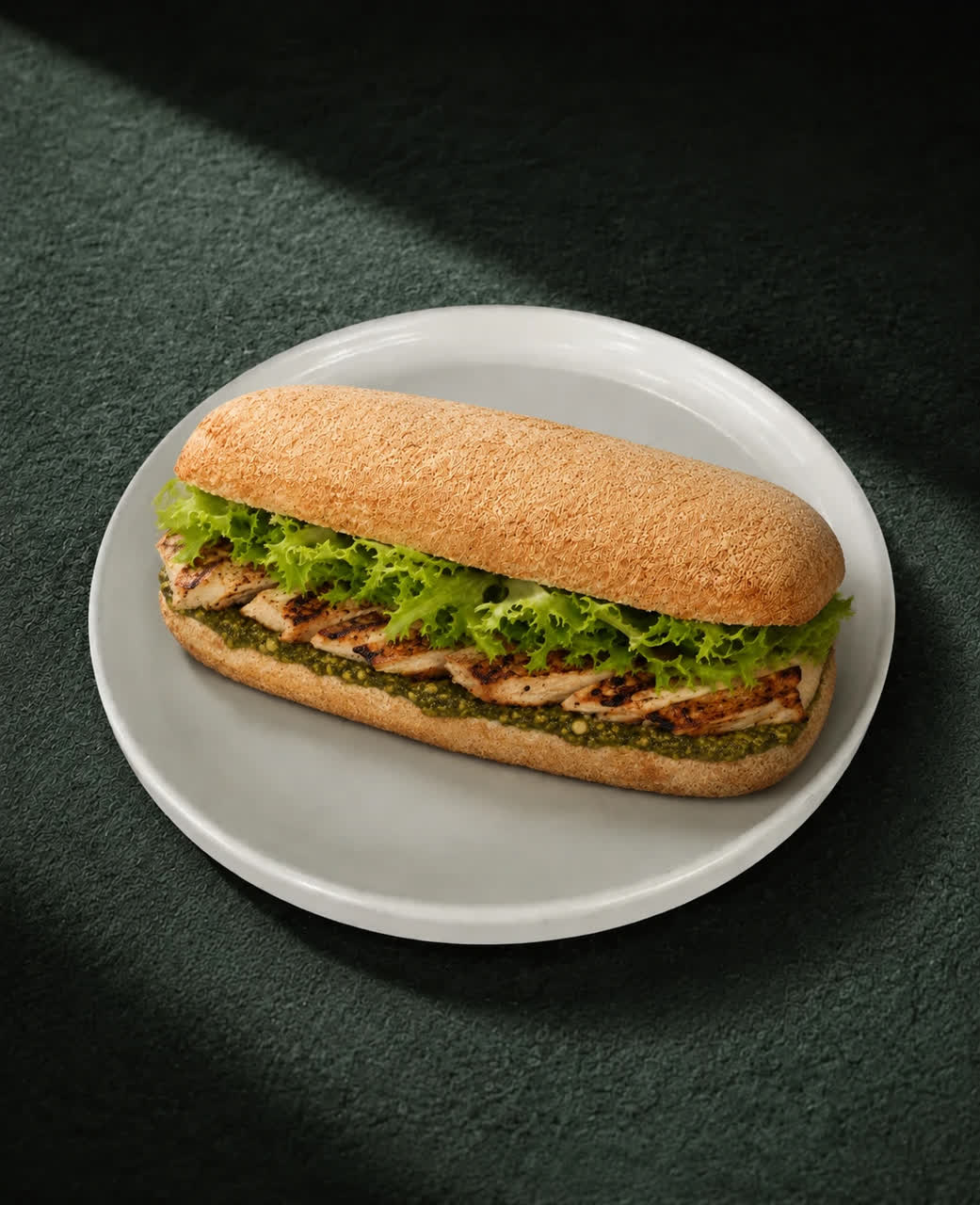 چاپاتا چیکن پستو