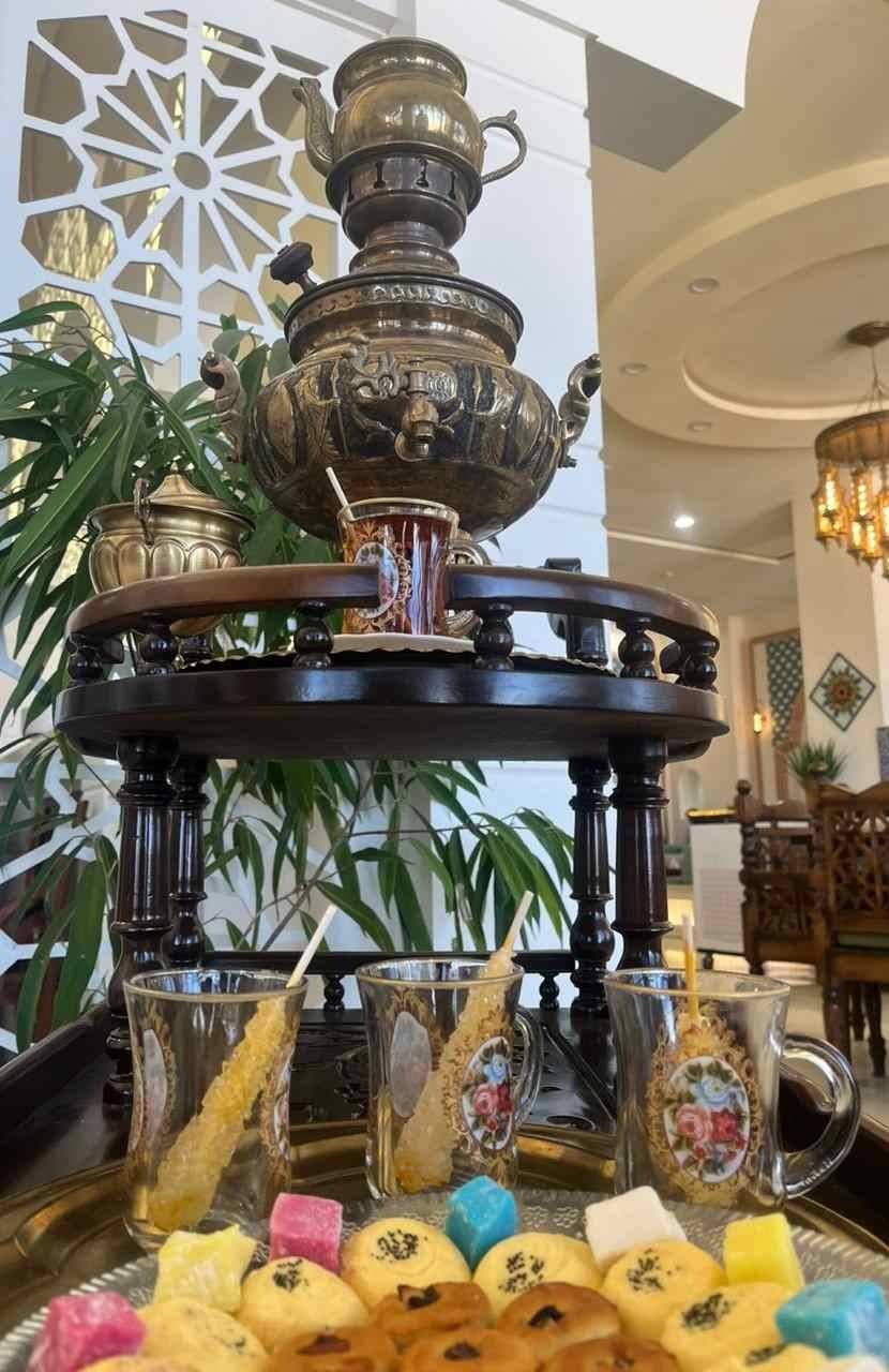 چای ( سماور ذغالی )