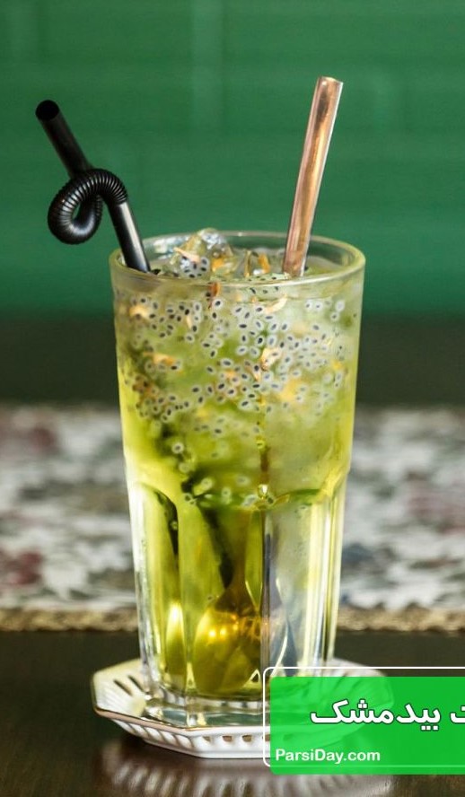 شربت بیدمشک گلاب
