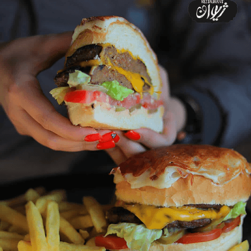دبل برگر..double burger 