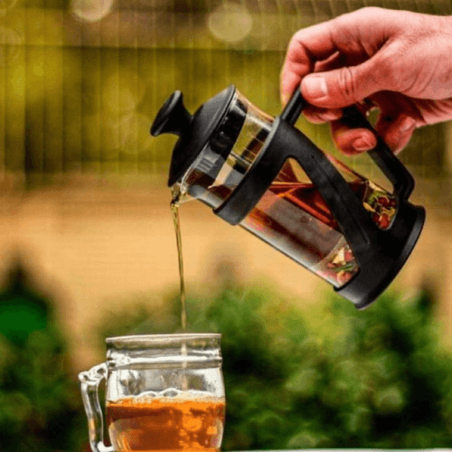چای مخصوص ژیوان (تک نفره) saffron tea