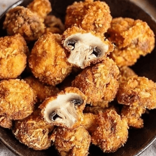 قارچ سوخاری .. fried mushroom